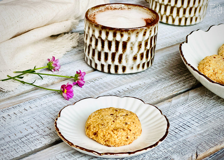 Mini Glutenfrei (Mungobohnen/Mung Dal) Vegan Kekse