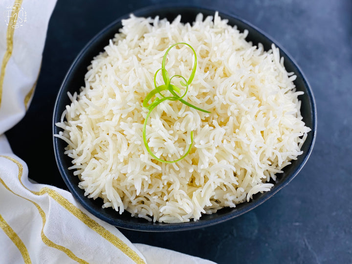 Gedämpfter Basmati Reis - Grundrezept für Basmati Reis